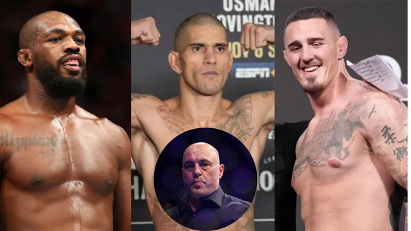 Jon Jones,Alex Pereira,Tom Aspinall,Joe Rogan