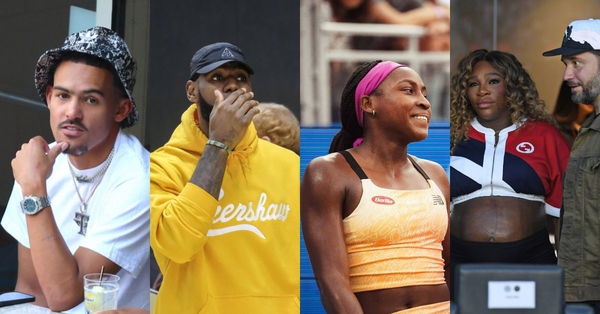 LeBron James and Coco Gauff