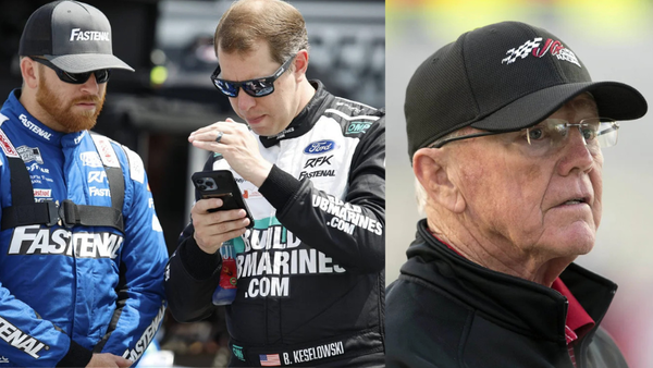 Chris Buescher, Brad Keselowski, Joe Gibbs