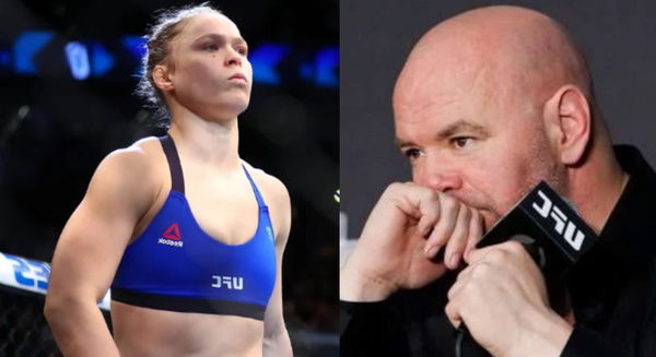 Ronda Rousey and Dana White