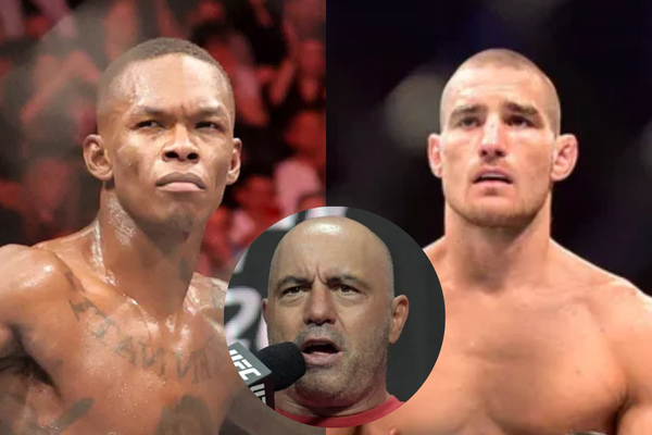 Israel Adesanya, Sean Strickland, Joe Rogan