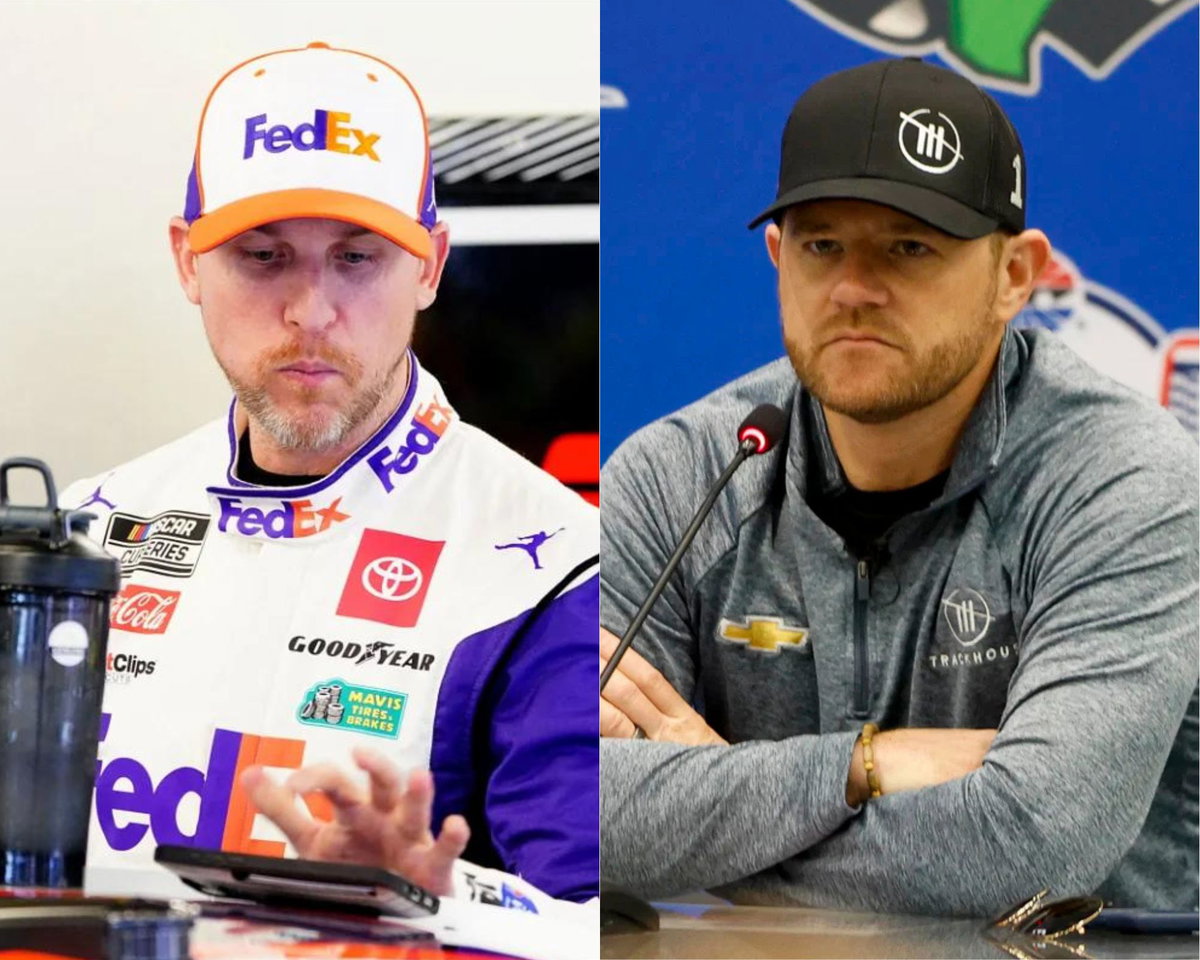 Denny Hamlin Sounds Alarm on Trackhouse Drivers’ Pace as Championship Expectations Face Early Season Setback