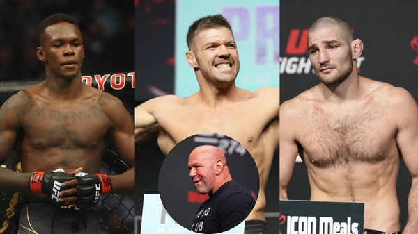 Israel Adesanya,Dricus Du Plessis,Sean Strickland,Dana White