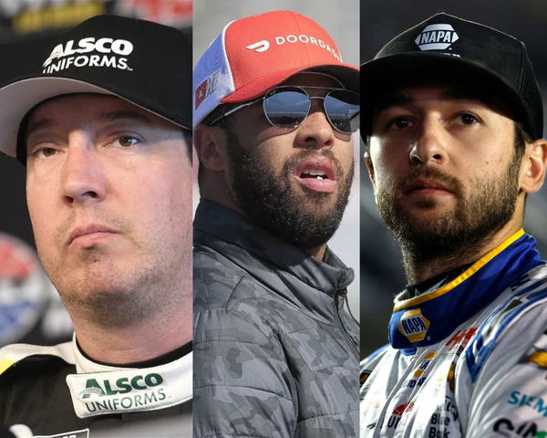 Kyle Busch, Bubba Wallace, Chase Elliott