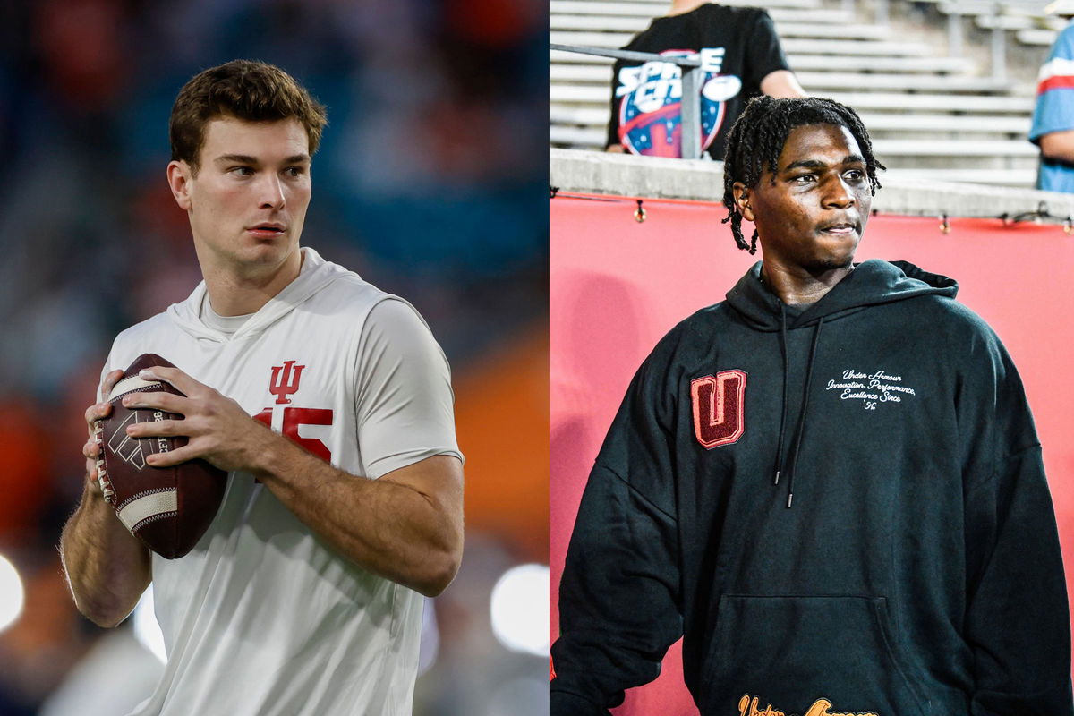 College Football Fans Take Sides in $55M Cam Ward vs Fernando Mendoza Argument