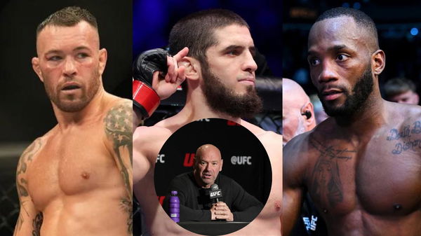 Colby Covington; Islam Makhachev; Leon Edwards; Dana White