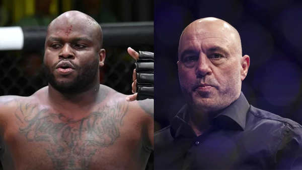 Derrick Lewis and Joe Rogan