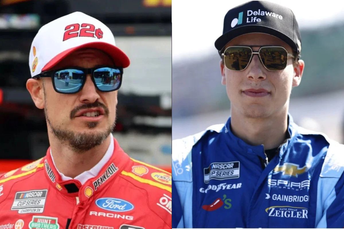 “I Still Get Booed”- Joey Logano Exposes NASCAR Fans’ Double Standards Over Carson Hocevar