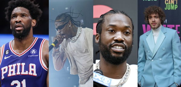 Joel Embiid, Travis Scott, Meek Mill, Jack Harlow