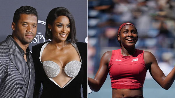 Ciara, Russell Wilson and Others Support Serena Williams at U.S.