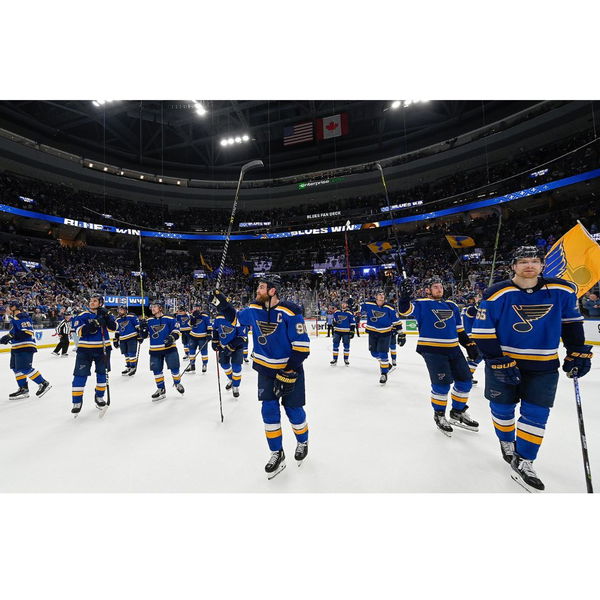 FILE: A calendar with a message written to former St. Louis Blues