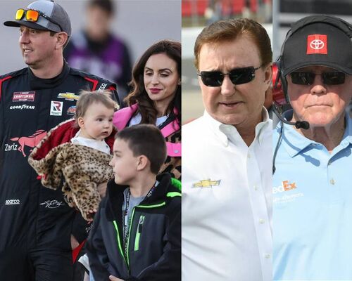 Kyle Busch, Richard Childress, Joe Gibbs