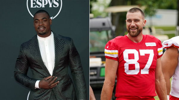 Chris Jones and Travis Kelce