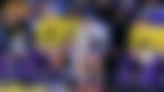 Lakers players on bench