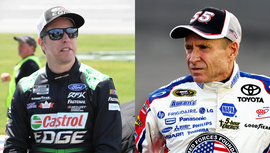Mark Martin and Brad Keselowski