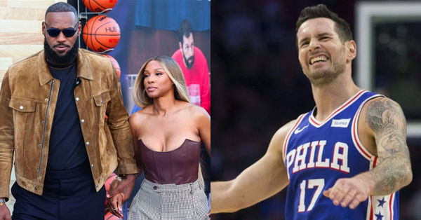 LeBron James, Savannah James, JJ Redick