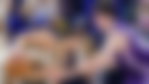 Warriors Stephen Curry vies with Sacramento Kings Maxime Raynaud