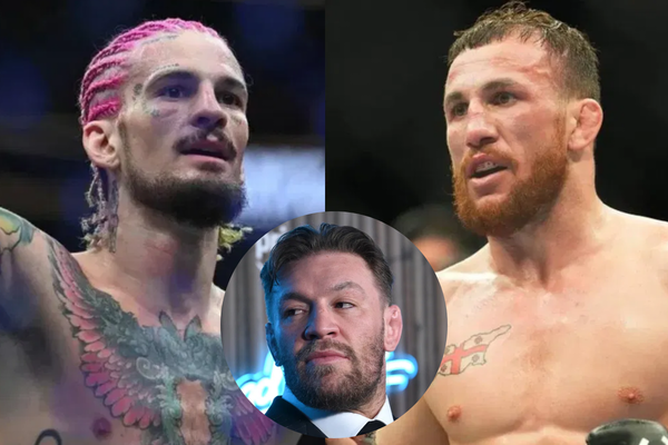 Sean O&#8217;Malley, Merab Dvalishvili, Conor McGregor