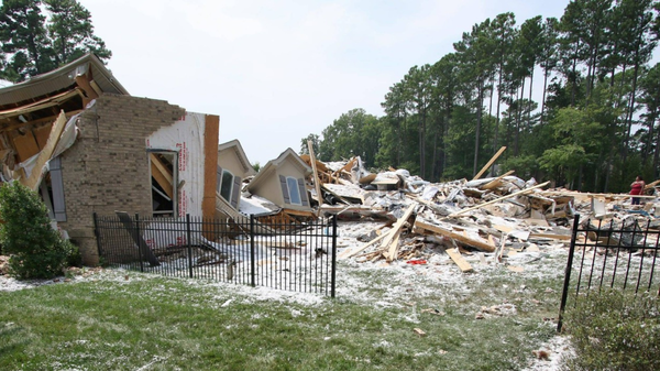 Caleb Farley&#8217;s exploded house