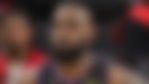 LeBron James angry