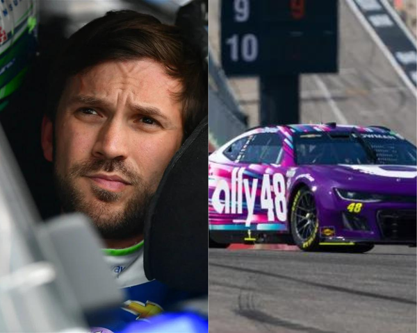 Daniel Suarez and Hendrick Motorsports car