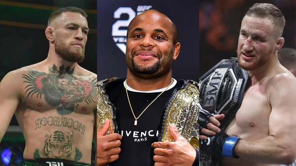 Conor McGregor, Daniel Cormier, Justin Gaethje