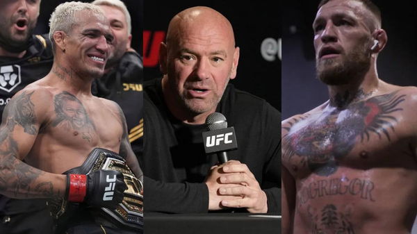 Charles Oliveira; Dana White; Conor McGregor