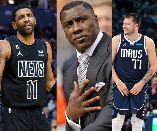 Kyrie Irving, Shannon Sharpe, Luka Doncic