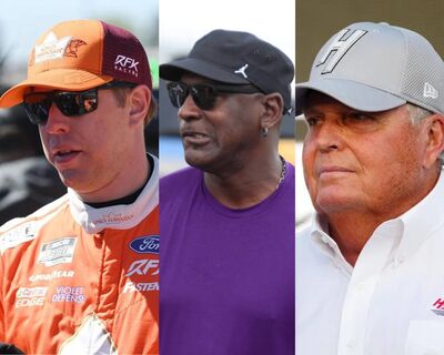 Brad Keselowski, Michael Jordan, Rick Hendrick