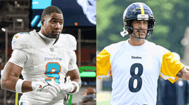 Jonnu Smith and Aaron Rodgers