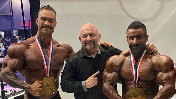 Chris Bumstead, Hany Rambod &#038; Hadi Choopan