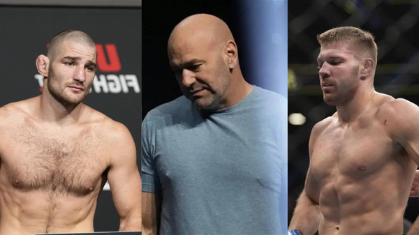 Sean Strickland, Dana White,Dricus DU Plessis