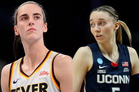 Caitlin Clark and Paige Bueckers