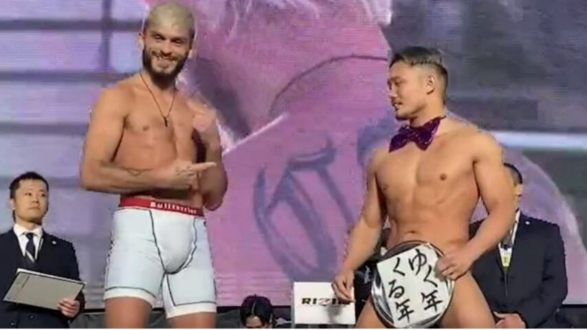 This Is Why Nobody Watches Y'all” – MMA Fans Disgusted by Naked Weigh-In for  Bellator vs. Rizin Cross-Promotion Event - EssentiallySports