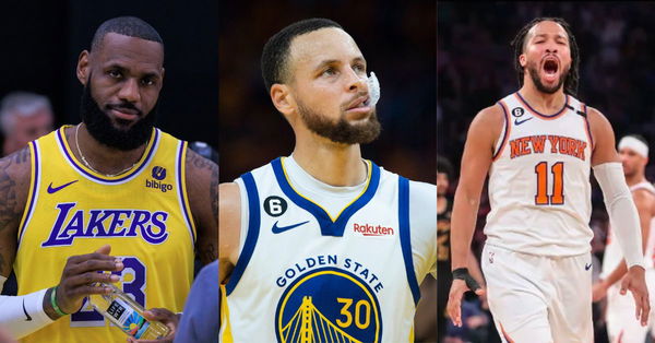 LeBron James, Stephen Curry, Jalen Brunson