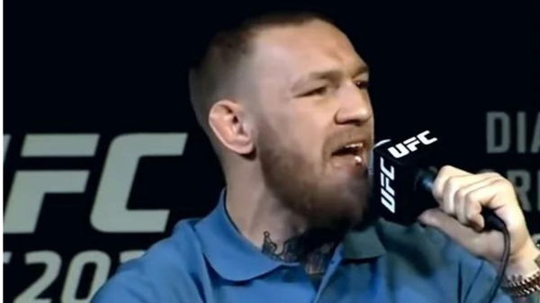 Conor McGregor Angry