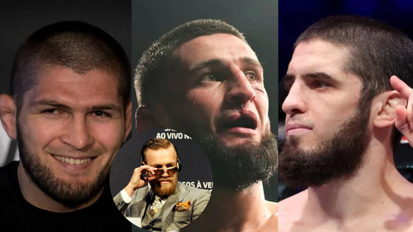 Khabib Nurmagomedov,Conor McGregor,Khamzat Chimaev,Islam Makhachev