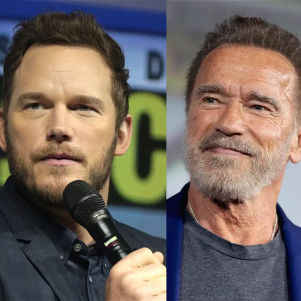 Chris Pratt, Arnold Schwarzenegger