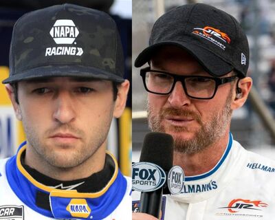 Chase Elliott, Dale Earnhardt Jr