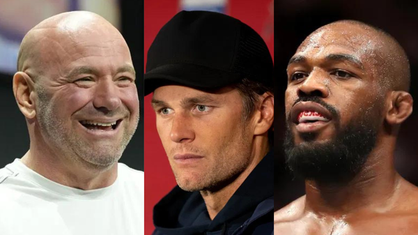 Dana White, Tom Brady, Jon Jones