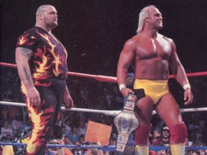 Hulk Hogan & Bam Bam Bigelow vs. Ted DiBiase & Virgil (and other