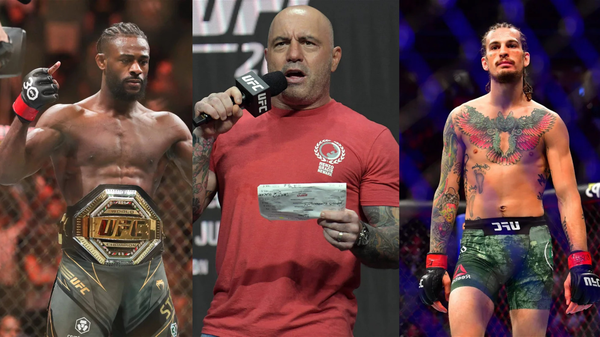 Aljamain Sterling, Joe Rogan, Sean O&#8217;Malley