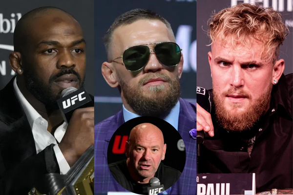 Jon Jones, Conor McGregor, Jake Paul, Dana White