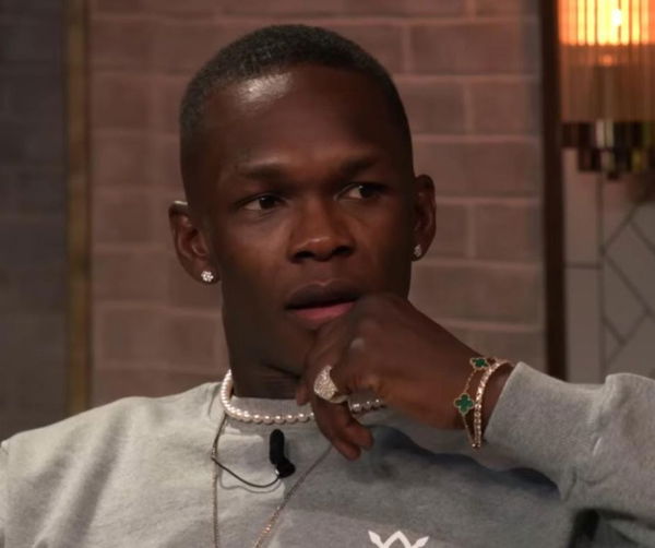 Israel Adesanya thinking