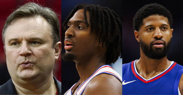 Daryl Morey, Tyrese Maxey, Paul George