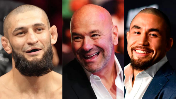 Khamzat Chimaev,Dana White,Robert Whittaker