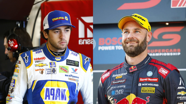 Chase Elliott and Shane van Gisbergen