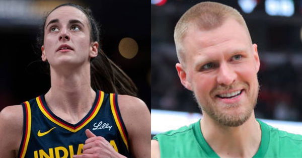 Caitlin Clark, Kristaps Porzingis