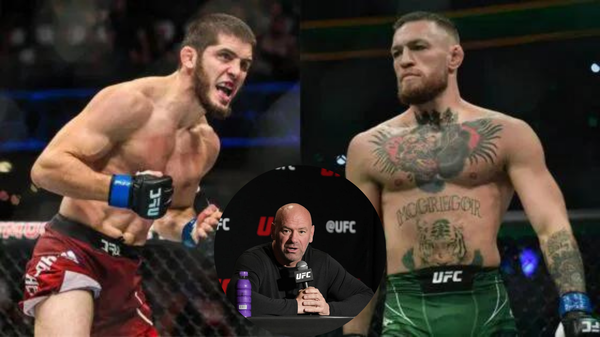 Islam Makhachev, Dana White, Conor McGregor