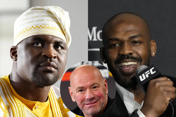 Francis Ngannou, Jon Jones, Dana White